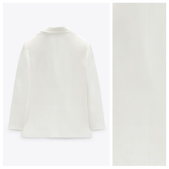 Zara white blazer. Size L. I have never worn. - Picture 6 of 6